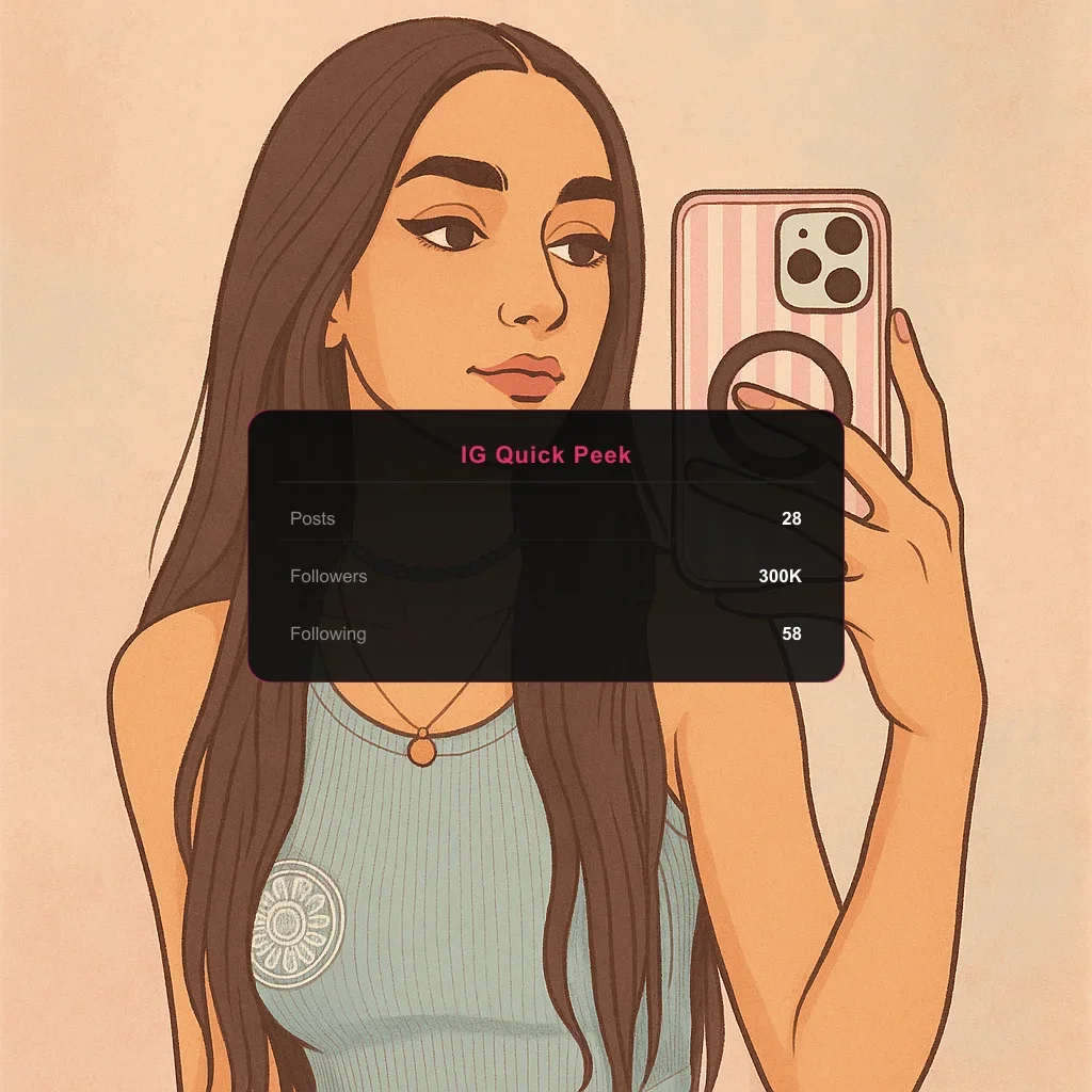izzy green instagram metrics illustration